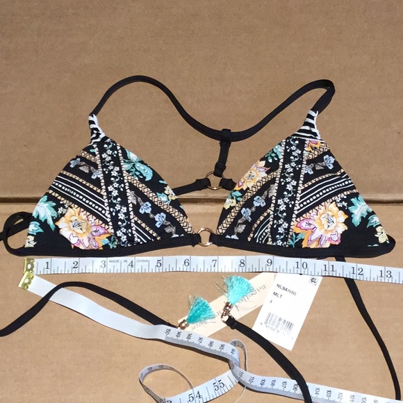 NWT $80 NANETTE LEPORE US 4 DIAMOND VINES TOP - Picture 3 of 7